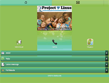 Tablet Screenshot of projectlinus.org
